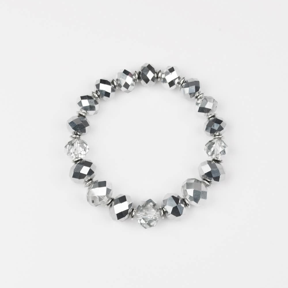 Paparazzi Metallic Silver Bracelet Paparazzi Metallic Silver Bracelet